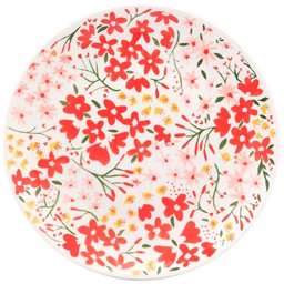 Aparelho de Jantar Floral para Almoço Jantar em Família e Eventos - 30 Peças - 2