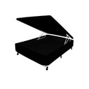 Ver imagem 1 de Box Baú Castor Casal Preto 138x188x35cm