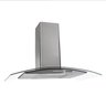 Coifa Vidro Curvo Inox Duto Slim 80cm 127v Nardelli - 1