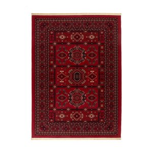 Tapete Persa Vermelho Decorativo para Sala Quarto e Hall de Entrada Antialérgico 300x250cm