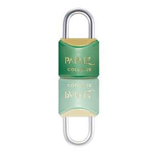 Cadeado com Chave 20mm Latão Verde Color Line Papaiz