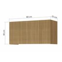 Ver imagem 5 de Armário Aéreo P/ Cozinha Rainha 1 Porta Basculante 80 Cm Nature - Nesher