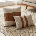 Ver imagem 3 de Almofada Decorativa 55x35 com Fibra Siliconada Vitória Hope Bouclé Off/durango Antilupi