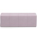 Ver imagem 3 de Puff Decorativo Living Sala de Estar 140 cm Roma W01 Suede Rosê - Lyam Lyam Decor