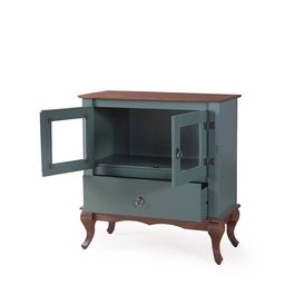 Balcão de Madeira Maciça 2 Portas D120 - (verde) - 2