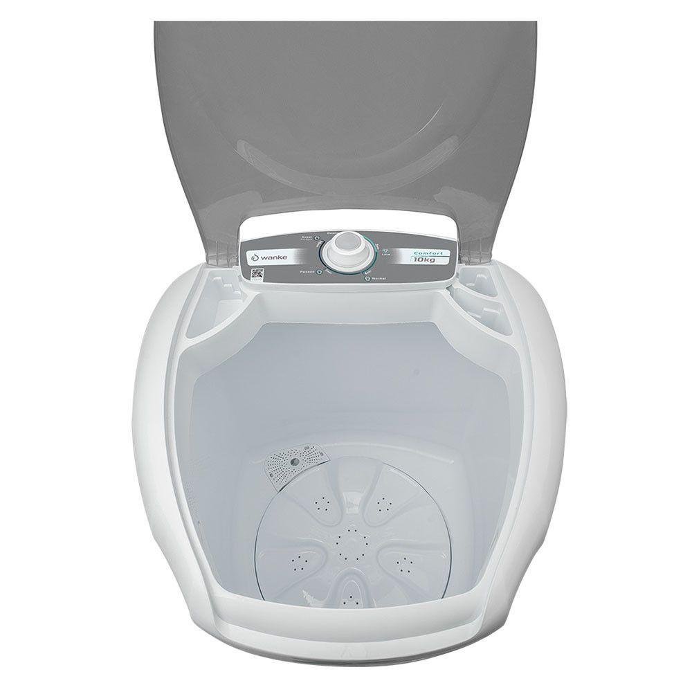 Máquina De Lavar 10 Kg Wanke Semi-automática Branco 127v - 8