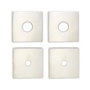 Ver imagem 1 de Jogo de Roseta Banheiro Rq1 Quadrada 823 Inox Escovado Stam