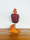 Ver imagem 1 de Escultura Caju em Madeira - Decoração Artesanal de Sergipe