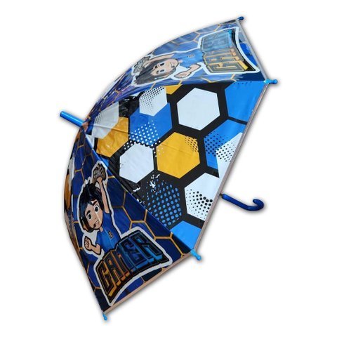 Guarda Chuva Sombrinha Auto Infantil 48cm Divertida Gamer