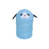 Cesto de Roupas Organizador Brinquedos Dobrável Animais Bichinhos Infantil Multiuso Cor:azul;tamanho - 1