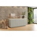 Ver imagem 3 de Buffet Luminus 4 Portas C-led Mavaular Off White