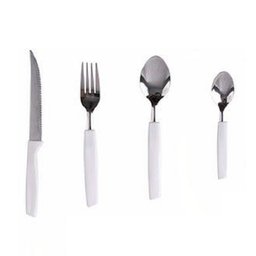 Kit Jogo Talheres 24 Peças Faqueiro Gaveteiro Talher Garfo Faca Colher Aço Inox Cozinha Gourmet - Br - 2