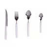 Kit Jogo Talheres 24 Peças Faqueiro Gaveteiro Talher Garfo Faca Colher Aço Inox Cozinha Gourmet - Br - 2