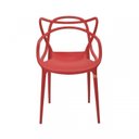Ver imagem 4 de Conjunto 10 Cadeiras Allegra Vermelho