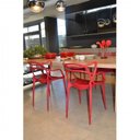 Ver mais imagens de Conjunto 10 Cadeiras Allegra Vermelho