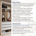 Ver imagem 7 de Closet Casal 6 Gavetas 242cm sem Portas Aspen Premium Branco