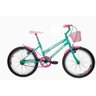 Bicicleta Aro 20 Feminina Infantil Tridal - Azul Turquesa - 14 - 1