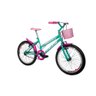 Bicicleta Aro 20 Feminina Infantil Tridal - Azul Turquesa - 14 - 2