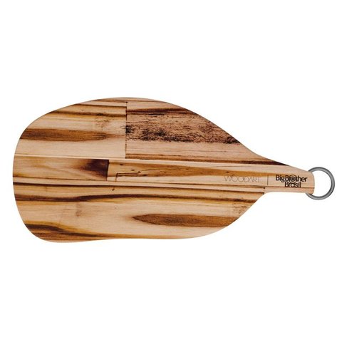 Tabua de Corte de Madeira Pinus Mitus 50cm X 25cm X 2cm