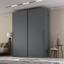 Ver imagem 1 de Guarda Roupa Casal 2 Portas Deslizantes 2 Gavetas Allure Yescasa