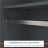 Guarda Roupa Casal 2 Portas Deslizantes 2 Gavetas Allure Yescasa - 8
