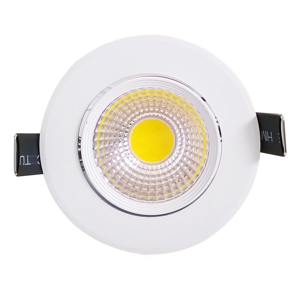 Kit 10 Spot LED Cob 7W Embutir Direcionável Branco Frio - 1