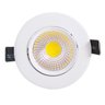 Kit 10 Spot LED Cob 7W Embutir Direcionável Branco Frio - 1