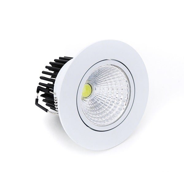 Kit 10 Spot LED Cob 7W Embutir Direcionável Branco Frio - 2