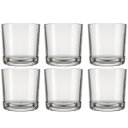 Ver imagem 1 de Jogo de 6 Copos de Vidro para Whisky Bar Rocks 265ml Nadir Figueiredo