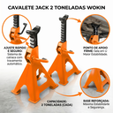 Ver imagem 6 de Cavalete Jack 2 Toneladas Wokin Industrial
