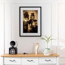 Ver imagem 1 de Quadro Família de Gatos Antiga - 60x48cm:moldura Preta