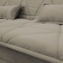 Ver imagem 6 de Sofá Cama Estoril 1,90m Suede Velut - King House