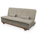 Ver imagem 5 de Sofá Cama Estoril 1,90m Suede Velut - King House