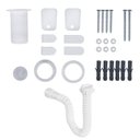 Ver imagem 5 de Tanque Plástico com Sifão Universal 22 Litros 47x42,8x26,7cm Astra Branco