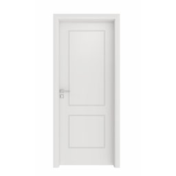 Kit Porta de Madeira 210x60cm Batente Ultra 9cm Rocca Premium Plus Famossul Abertura Direita - 1