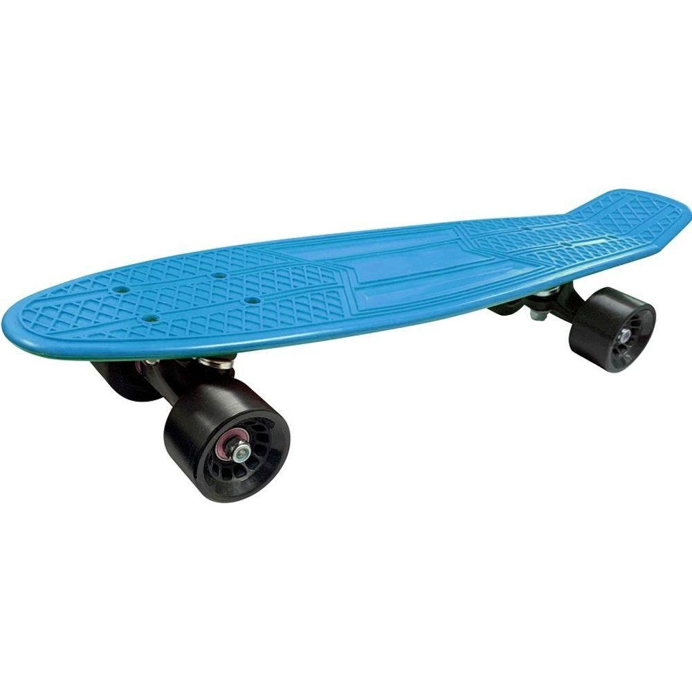 Skate Mini Cruiser Moon Time 22 Pol. Cor Azul Aço - 3