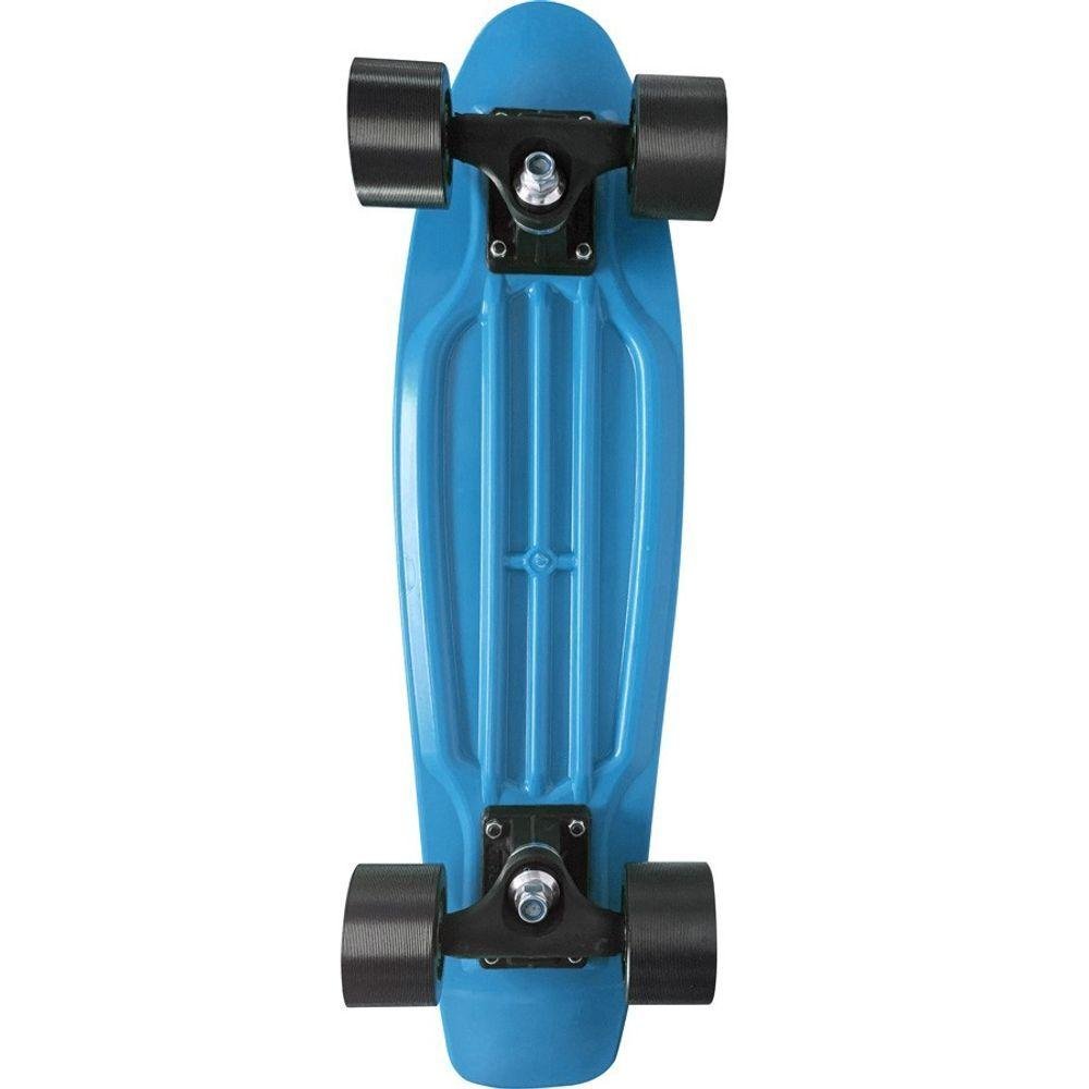 Skate Mini Cruiser Moon Time 22 Pol. Cor Azul Aço - 2