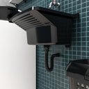 Ver imagem 2 de Tanque Plástico com Sifão Universal 22 Litros 47x42,8x26,7cm Astra