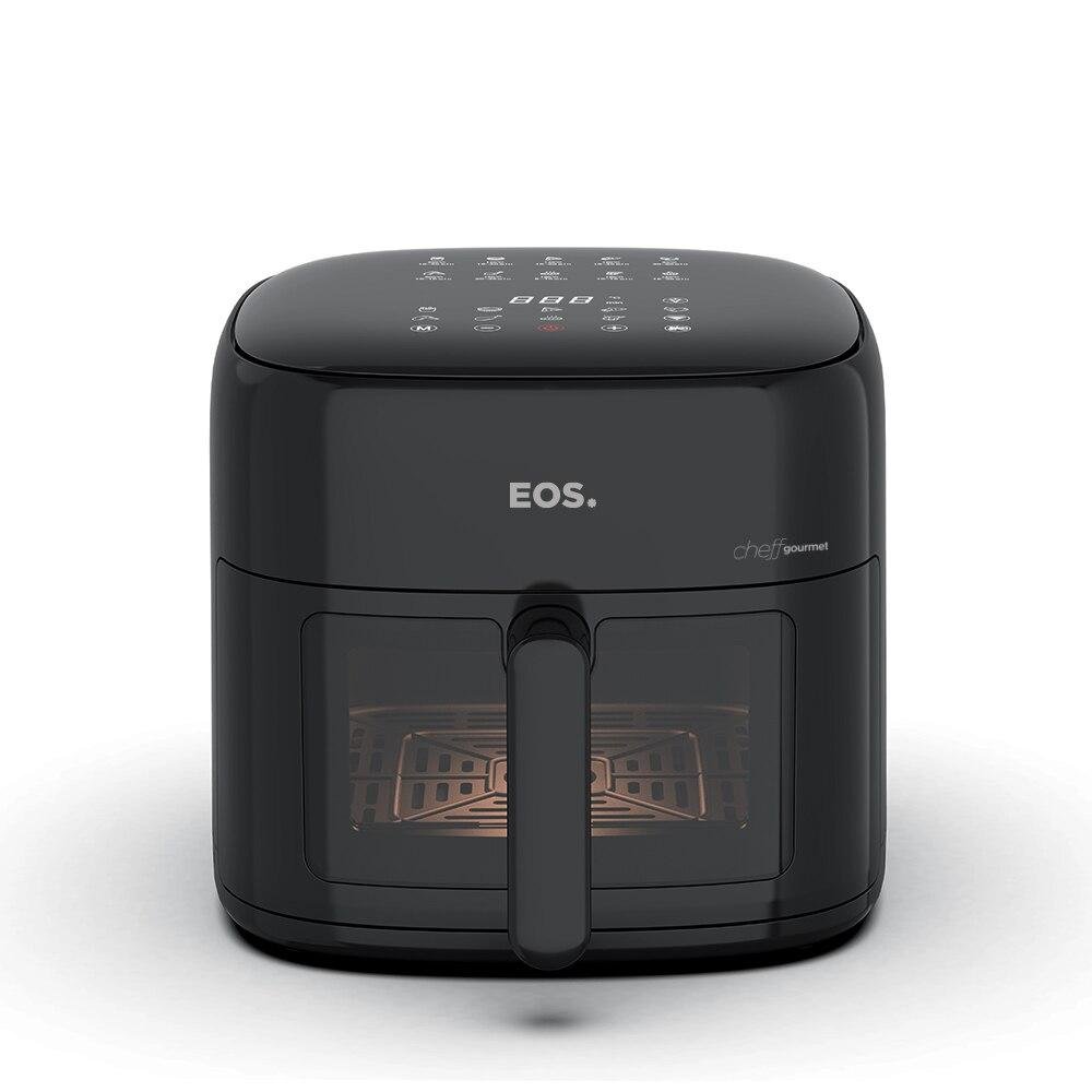 Fritadeira Air Fryer Eos 8,2 Litros Chef Gourmet Digital Compacta All Black Eaf80p 110v - 1