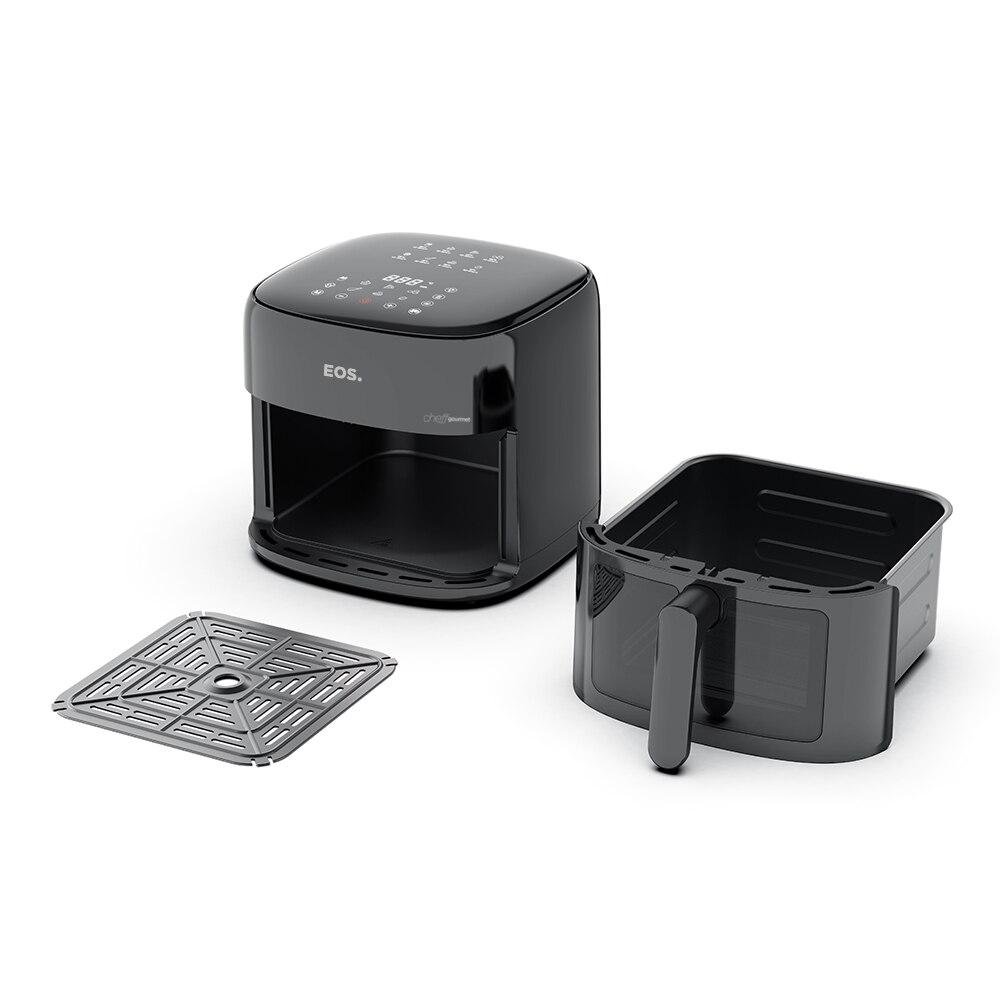 Fritadeira Air Fryer Eos 8,2 Litros Chef Gourmet Digital Compacta All Black Eaf80p 110v - 3