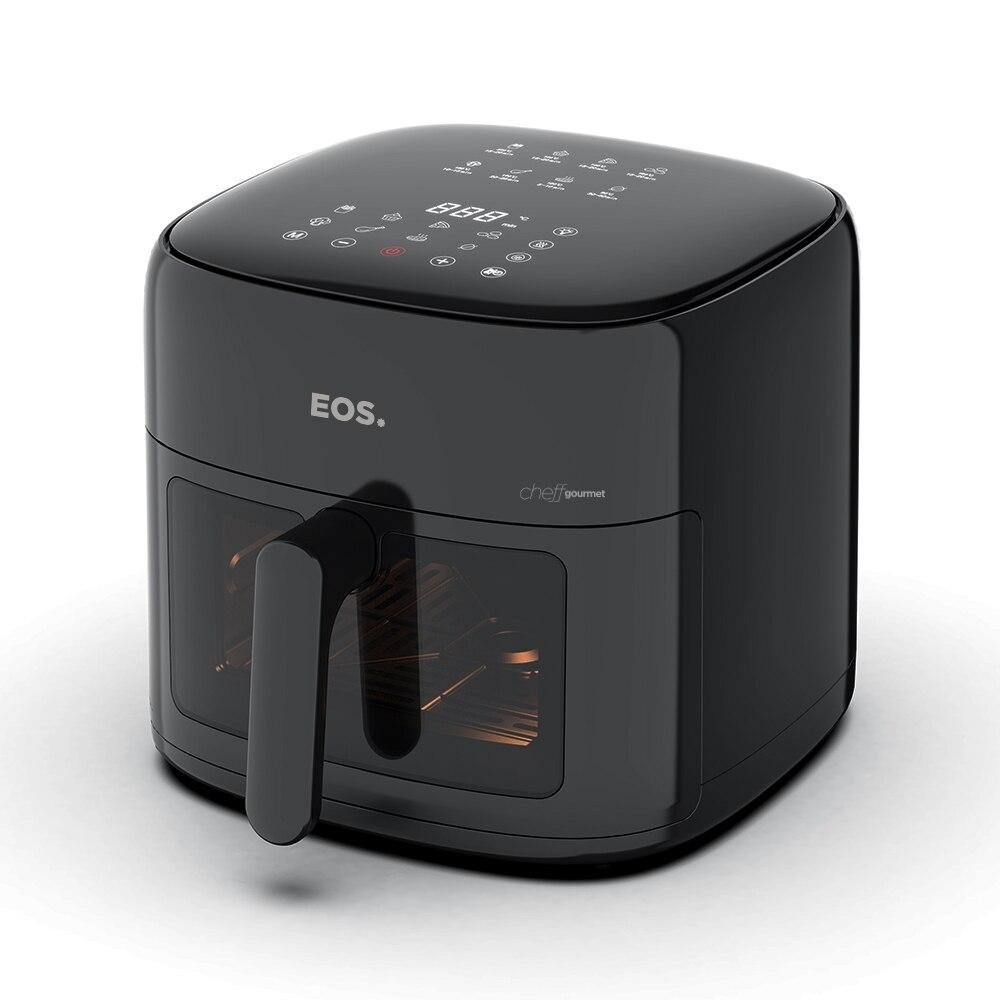 Fritadeira Air Fryer Eos 8,2 Litros Chef Gourmet Digital Compacta All Black Eaf80p 110v - 7