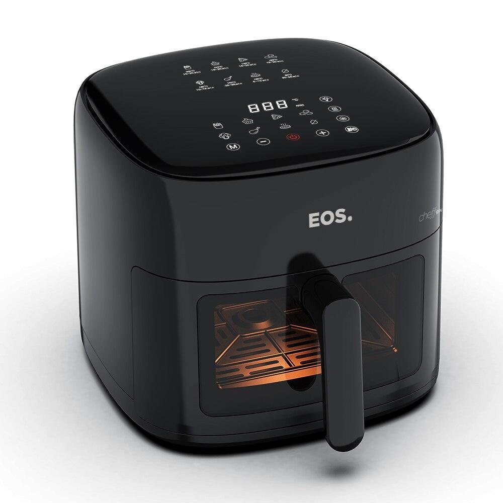 Fritadeira Air Fryer Eos 8,2 Litros Chef Gourmet Digital Compacta All Black Eaf80p 110v - 2