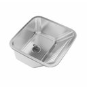 Ver imagem 1 de Tanque para Lavanderia em Aço Inox de Embutir 30 Litros Acetinado Ghelplus