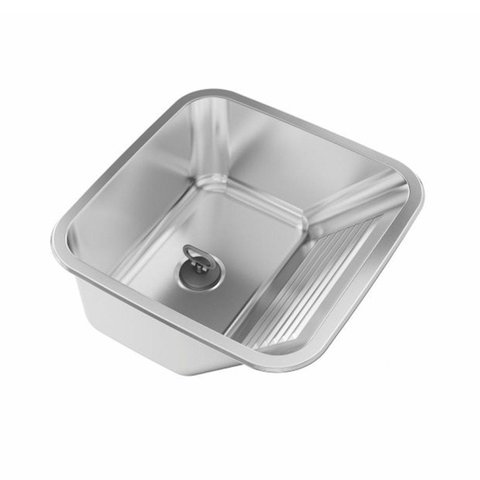 Tanque para Lavanderia em Aço Inox de Embutir 30 Litros Acetinado Ghelplus