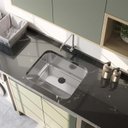 Ver imagem 2 de Tanque para Lavanderia em Aço Inox de Embutir 30 Litros Acetinado Ghelplus