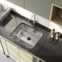 Ver imagem 2 de Tanque para Lavanderia em Aço Inox de Embutir 30 Litros Polido Ghelplus