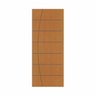 Porta de Madeira 210x80cm Espessura 3,5cm Mmc Eucaplac Frisada Tivoli Eucatex - 1