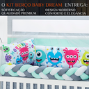 Ver imagem 2 de Kit Berço Baby Dream 10 Peças Super Aconchegante e Charmoso Sublimado:mostrinhos