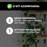 Kit 2 Mãos Francesas Preta Reforçadas 25cm Prateleira e Mesa - 2