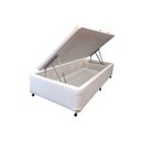 Ver imagem 1 de Cama Box Baú Solteiro Courano White New (78x188x35) - Castor